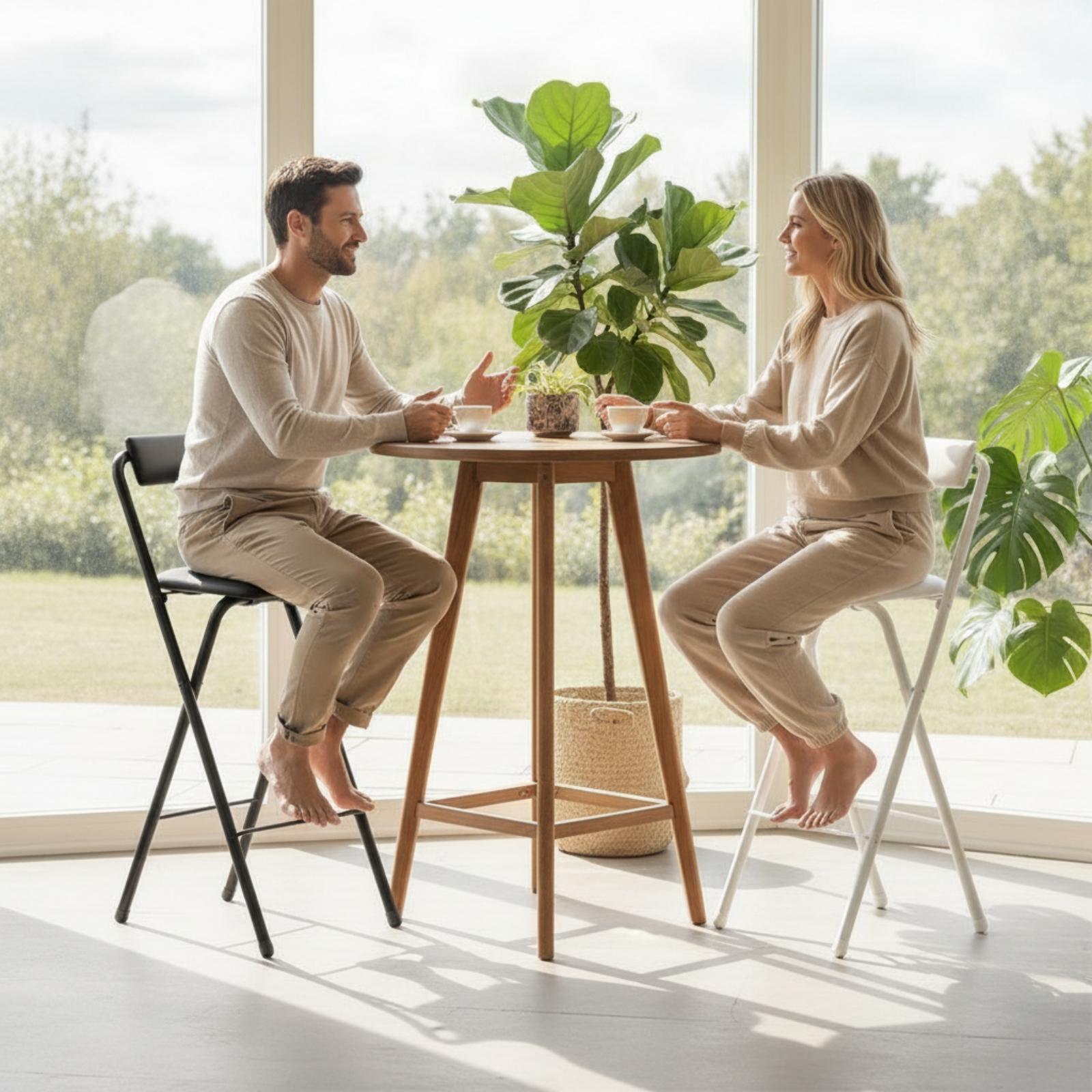 Taburete de Barra Plegable y C - Commercial Kitchen And Bar reseña y precio